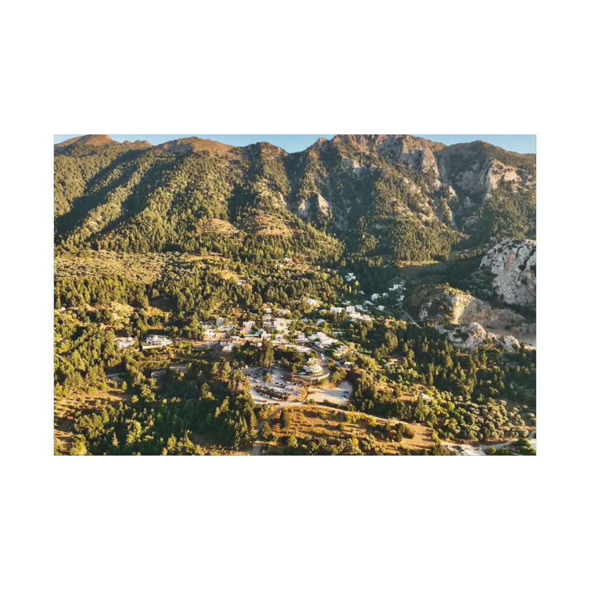 The Town Of Asfendiou "Greece"