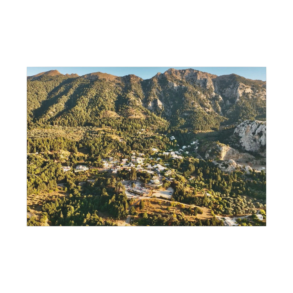 The Town Of Asfendiou "Greece"