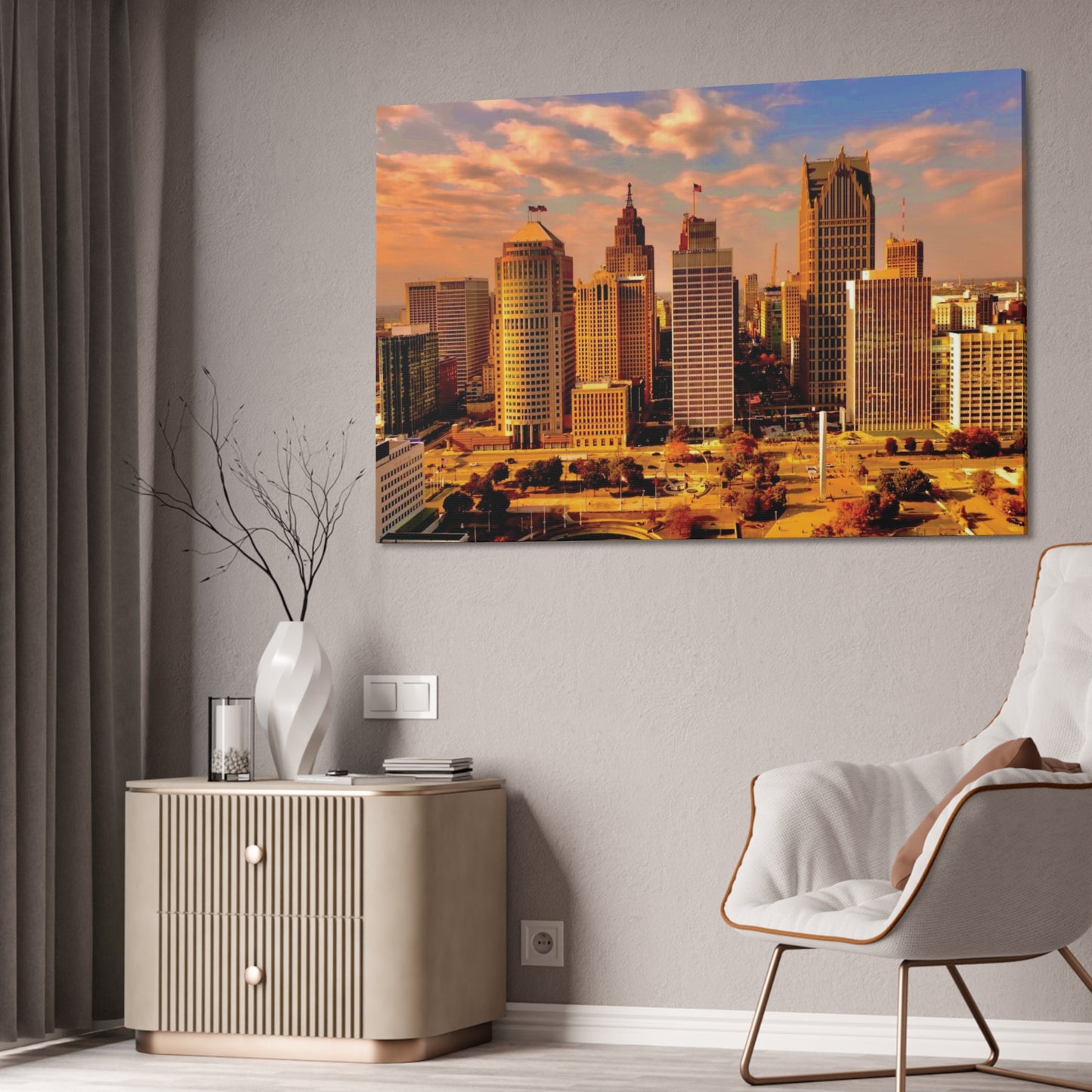 Detroit Skyline