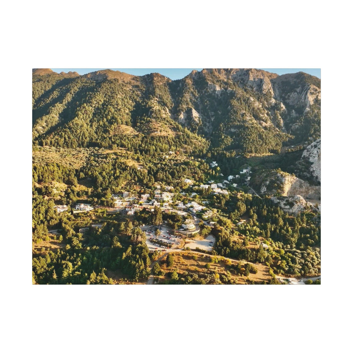 The Town Of Asfendiou "Greece"