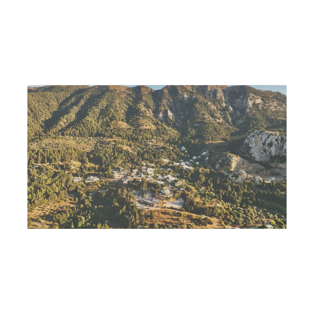 The Town Of Asfendiou "Greece"