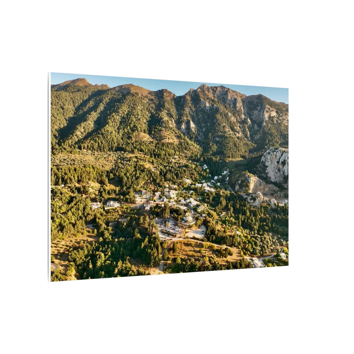 The Town Of Asfendiou "Greece"