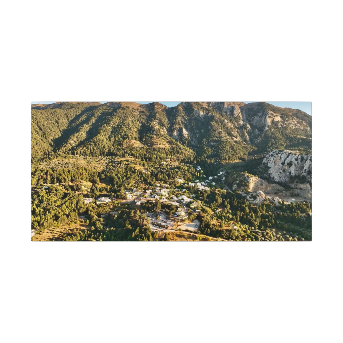 The Town Of Asfendiou "Greece"